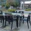 Outdoor garden rattan furniture set dining furniture set