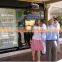 transparent 40 points 55" touch foil Cling Film version/touch film