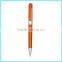 Orange Metallic finished body pens press ballpoint pens