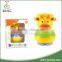 Funny plastic tumbler toy baby rotating toys with EN71,ASTM certificate