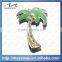 zinc alloy personalized enamel custom 3D tree shape fridge magnet