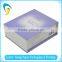 Handmade luxury cardboard paper clamshell box for cosmetic packaging