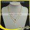 copper bead long plain gold necklace for women designs