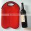 wholesale portable wine bottle cooler bag, wine bottle tote bag