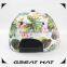 3D embroidery Fashion Classy Floral brimless baseball cap