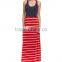 2016 newly arrival mommy and me maxi dress koya mother and daughter 100% cotton maxi dress