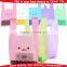wholesale high quality Semitransparent biodegradable plastic handle bags