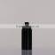 140ml cylinder black aluminum essential olive oil bottle with lid pump