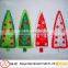 6.5'' Green Felt Xmas tree ornament ideal for christmas season promotion