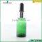 wholesale green glass dropper bottle