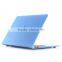 silk laptop holster Hard Carrying Case Sleeve for Macbook White Unibody, blue
