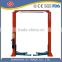 Bilateral manual safety unlocking system car lift price for sale