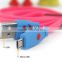Fashionable hot selling usb data cable for mobile phones
