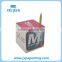 2016 Paper memo cube with wooden pallet for promotion