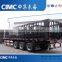 CIMC Quality Tri-axle Fence Semi Trailer ,Used Semi Livestock Stake Trailers