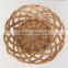 Lovely woven rattan tabletop basket bowl