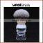 clear acrylic handle custom shaving brush