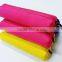 Unusual Fabric Neoprene Pure Color Kids Pencil Case