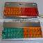 12/24V colourful led side lamp / auxiliary lamp