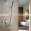 Brass Material Chrome Plated Surface Pressure Balanced Hot Cold Water Bath Faucet