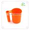 Luxurious personalized advertising reusable plastic water cups with handle