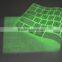 competitive price glow in the dark keyboard cover, glow in the dark keyboard cover for laptop