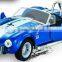 Die cast car 1 32 scale alloy model car Shelby Cobra with light sounds wholesale diecast cars custom logo
