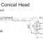Mold Custom Din1530 Standard Concial Ejector Pin