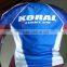 custom lycra rash guard manufacturer / high quality spandex Lycra mma rash guard