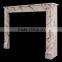 Superior modern design master room marble fireplace