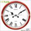 14 inch New product hanging clock home decor wooden wall clock(14W10RB-33)