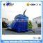 Commercial Inflatable Whale Ship Slide ,Double Lane Slide ,Bunk Bed With Slide For Kid