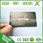 304 Stainless Steel metal membership card/ business card metal cut/ Brush Golden Metal card