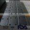 Low friction surface borated polyethylene sheets