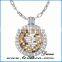 Snake China Fashion Accessories Factories Coin Design rose Gold Necklace