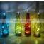 Christmas gift LED Light Insert Mercury Glass Bottle votive Glass Bottle with LED Light Wholesale