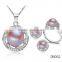 2015 new design bridal jewelry pearl sets