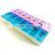 7 Day Pill Box With Clip Lids Medicine Organiser
