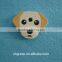 Dog shaped 3D rubber tag