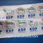 Waterproof self-adhesive paper sticker for packing