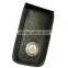 promotional leather money clip with embossed custom logo