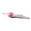 2015 Pointed Slant Tip Carbon Steel Eyebrow Extension tweezers