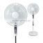 Multifunctional 220v 16 inch solar emergency light stand fan line grill with rim