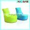 Colorful kids bedroom furniture comfort sofas bean bag chairs