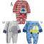 Boy winter romper Cartoon cotton Long sleeve Cars and animal patterns infant jumpsuit baby clothing