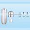 WY0306 unique cylindrical SAN airless bottle, cosmetic lotion bottle