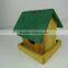 new unfinished wooden bird house wholesale/cage bird