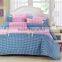 100% polyester soft brushed print microfiber polyester home textile for bedsheet of china 3D
