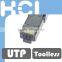 Taiwan Manufacturer EZ RJ45 8P8C UTP Solid and Stranded Modular Plug for Cat 6 Cable