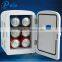 2016 Hot sell high quality DC 12V 4L mini car fridge with Semiconductor Technology